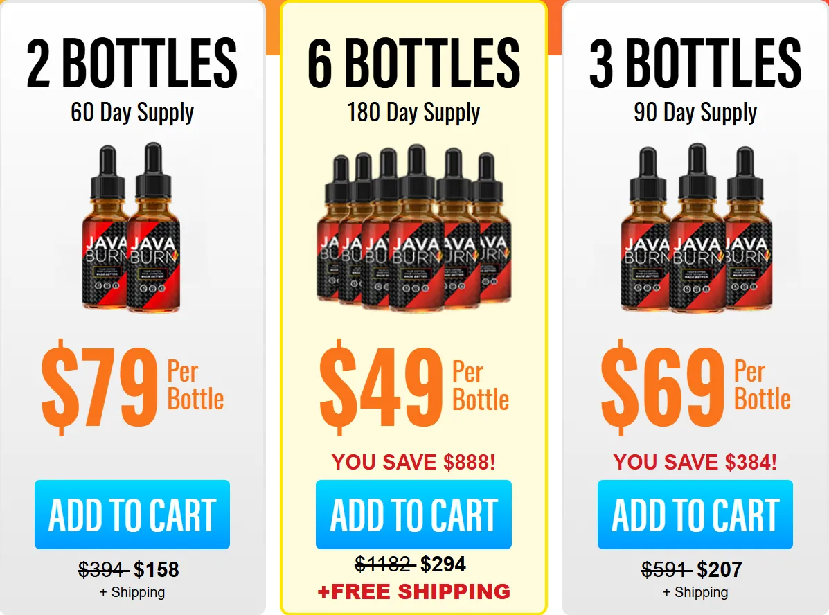 Java Burn official order Price